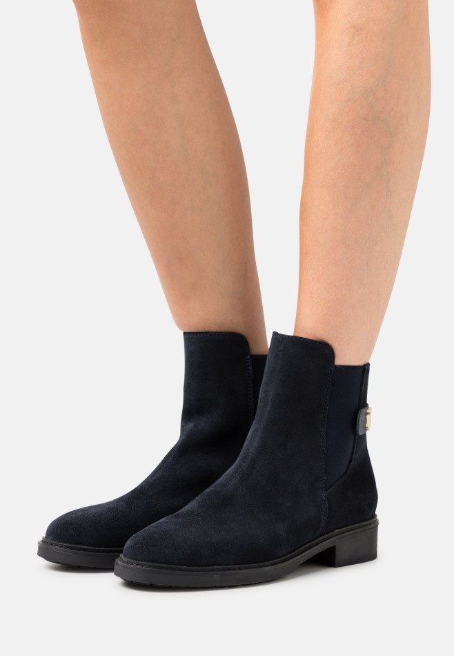 Bottines à Lacets Gabor | Bleu Foncé Exclusif